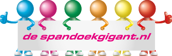Via deze site bestelden wij een heel goed spandoek